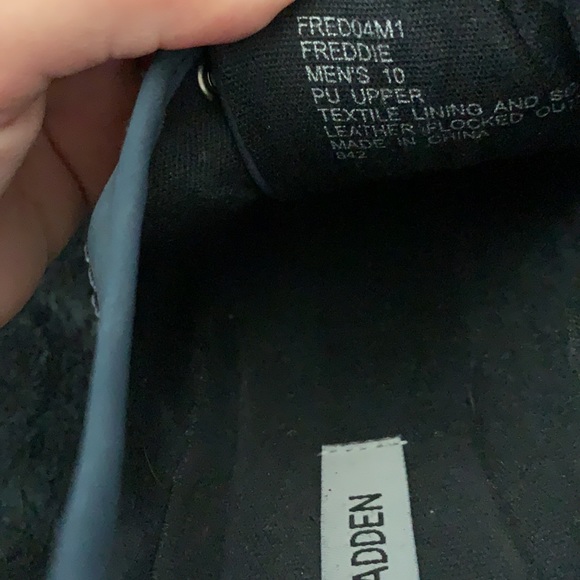 Steve Madden Blue Dress Sneakers - Picture 4 of 4